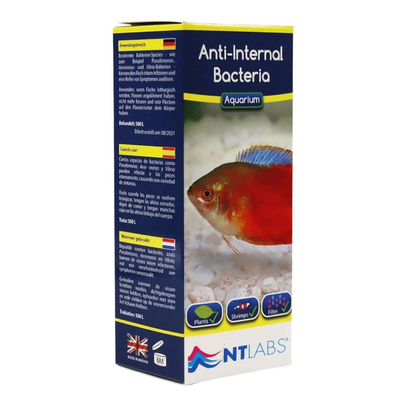 NT Labs Anti-Internal Bacteria 100ml - All-in-One Animal Lifestyle Store